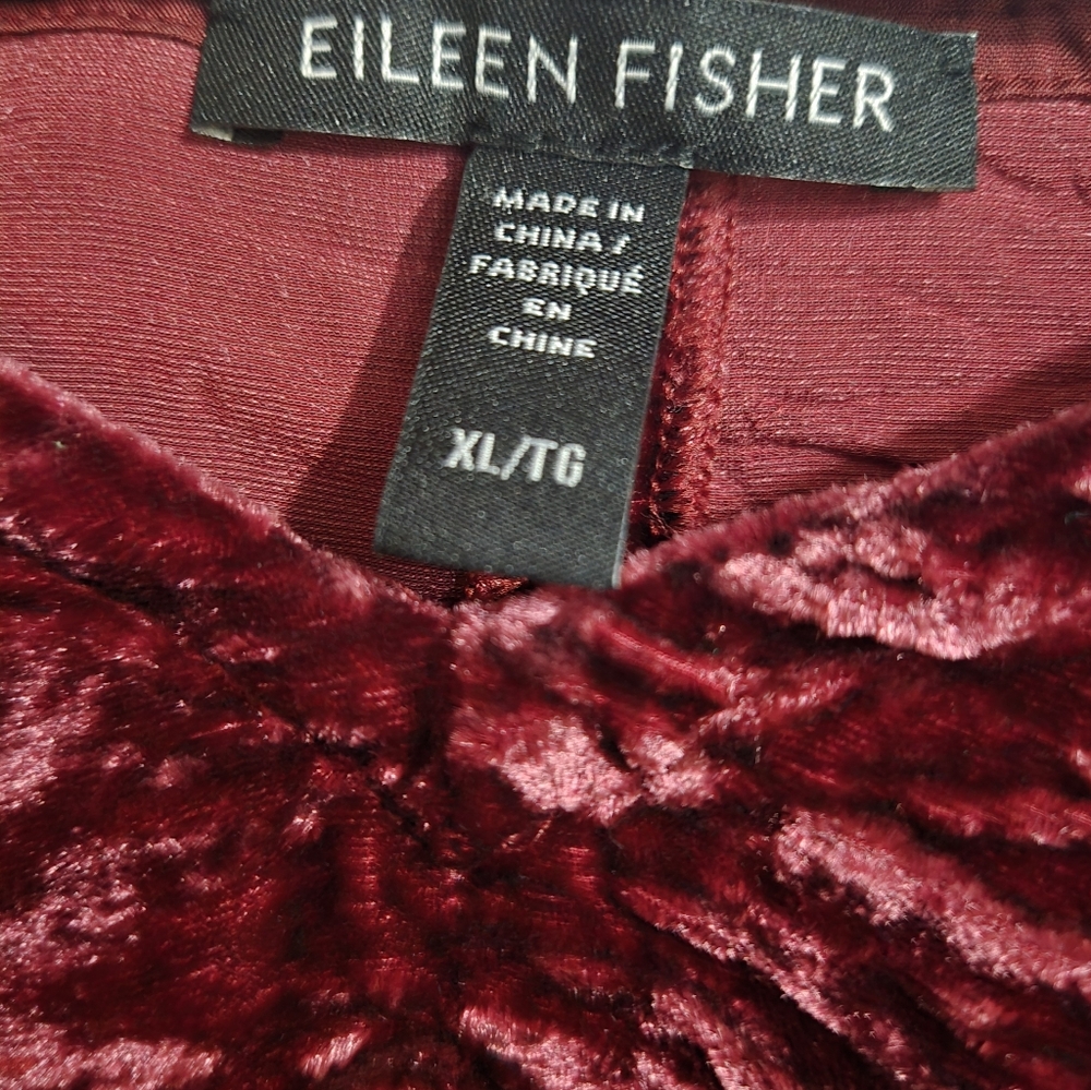 Eileen Fisher Silk Blend Dolman Sleeve Top Size XL - Picture 13 of 16